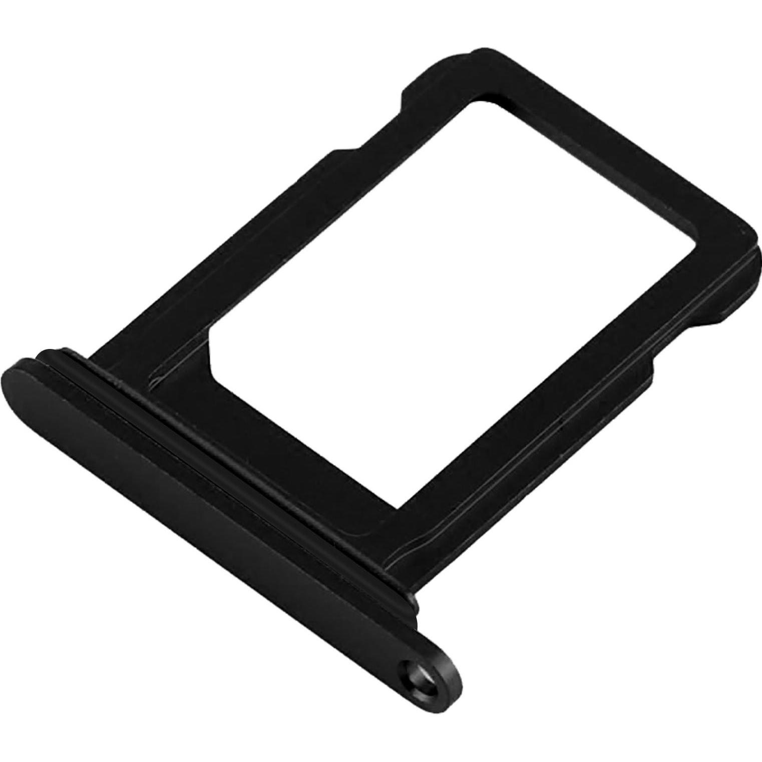 Thumbnail - Clappio Ersatz Sim-Halter iPhone 12 Pro (SIM-Halterung, iPhone 12 Pro), Mobilgerät Ersatzteile, Schwarz