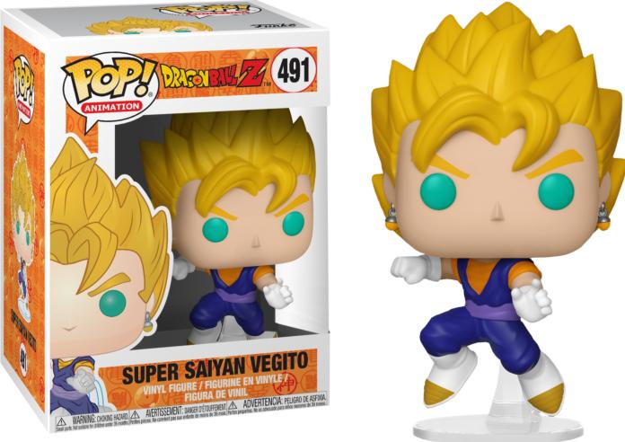 Actual product image Funko POP! Dragon Ball Z Super Saiyan Vegito