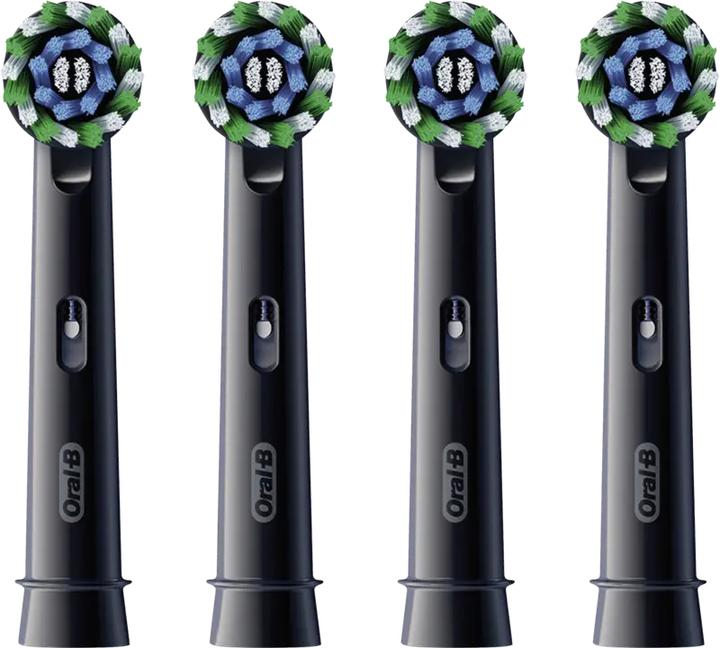 Actual product image Oral-B Pro CrossAction Schwarz 4er Aufsteckbürsten (4x)