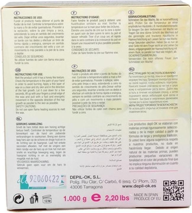 Depil OK Chocolate Gold Pearl Wax 1000g