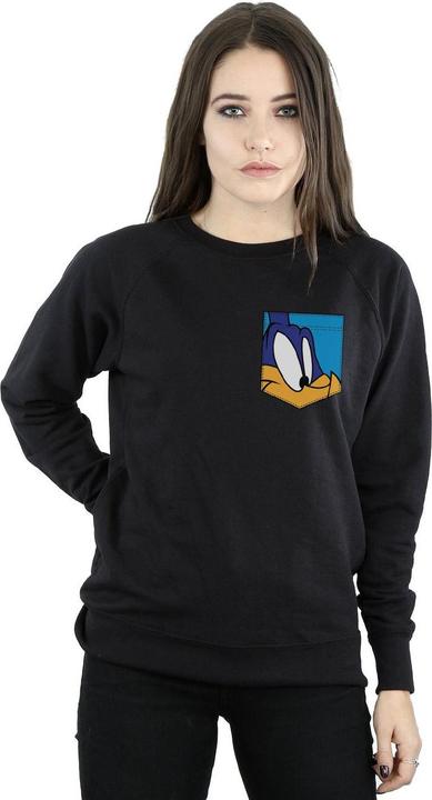 Produktbild Looney Tunes Road Runner Face Faux Pocket Sweatshirt (XL)