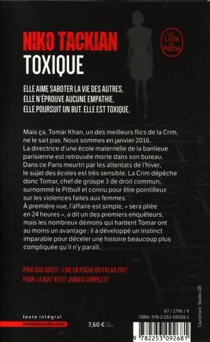 Image du produit Toxique (Français, Tackian Niko, 2018)