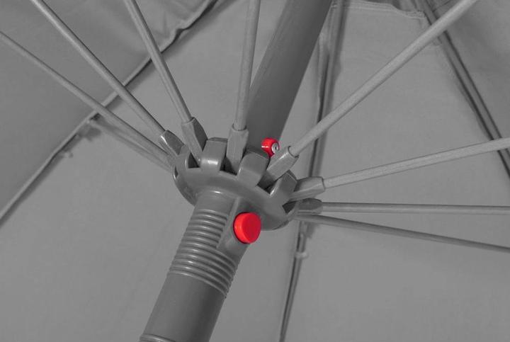 Image du produit Cocon Parasol TR-004, Ø 270 cm, Push-up, Gris (2.70 m)