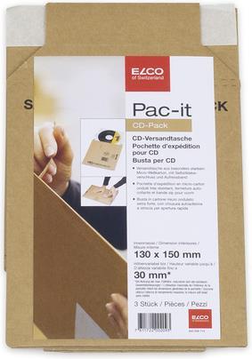 Produktbild Elco Versandtasche safe CD/DVD (3 x)