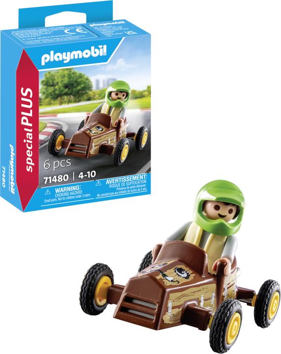 Produktbild Playmobil Kind mit Kart (71480, Playmobil Special Plus)