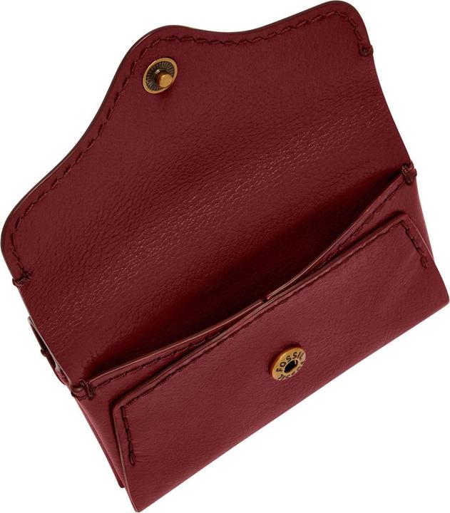 Actual product image Fossil Heritage credit card holder leather 10 cm