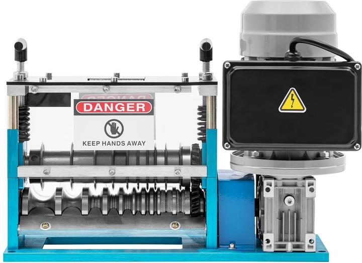 Produktbild MSW Kabelschälmaschine 750 W Kabelabisoliermaschine Kabelschäler 10 Einschübe (440 mm)
