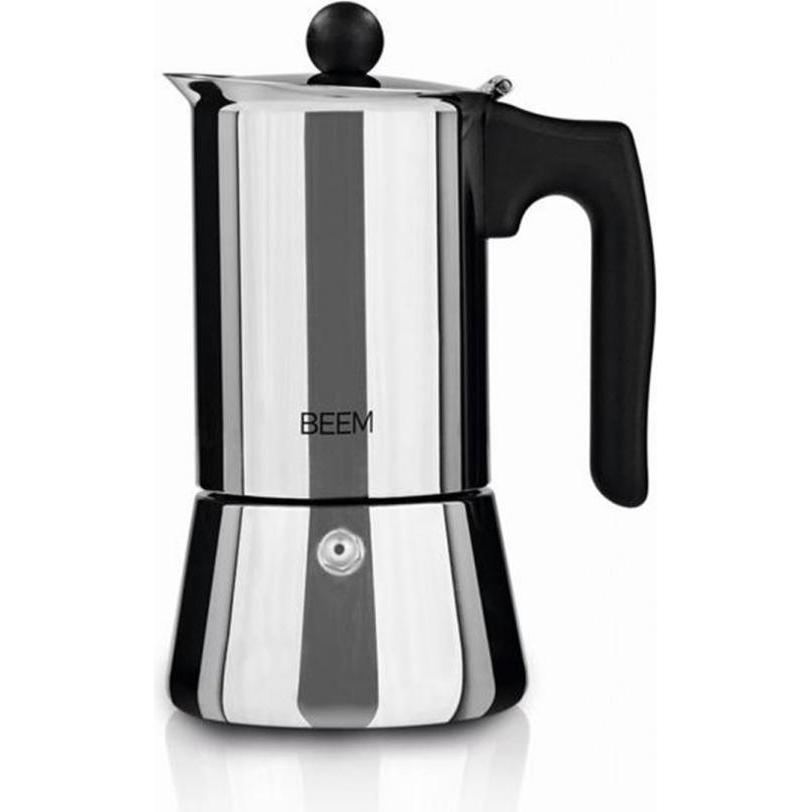 Beem Espressokocher Espressomaker Silber, Espressokocher, Silber