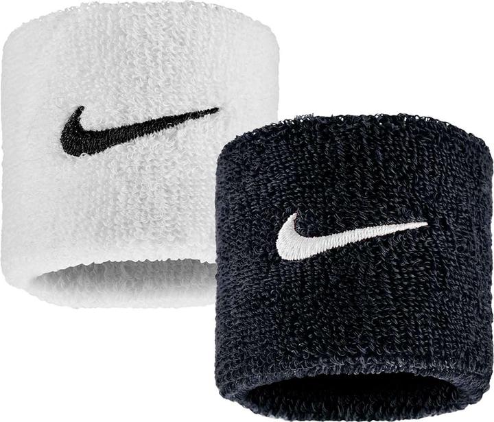 Nike WRISTBANDS WHTE/BLACK (2X)