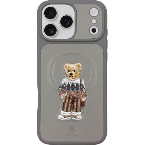 Zuck Bear NakÅ‚adka Aristo do Iphone 17 Pro szara TTT (Apple iPhone 17 Pro), Cover smartphone, Grigio