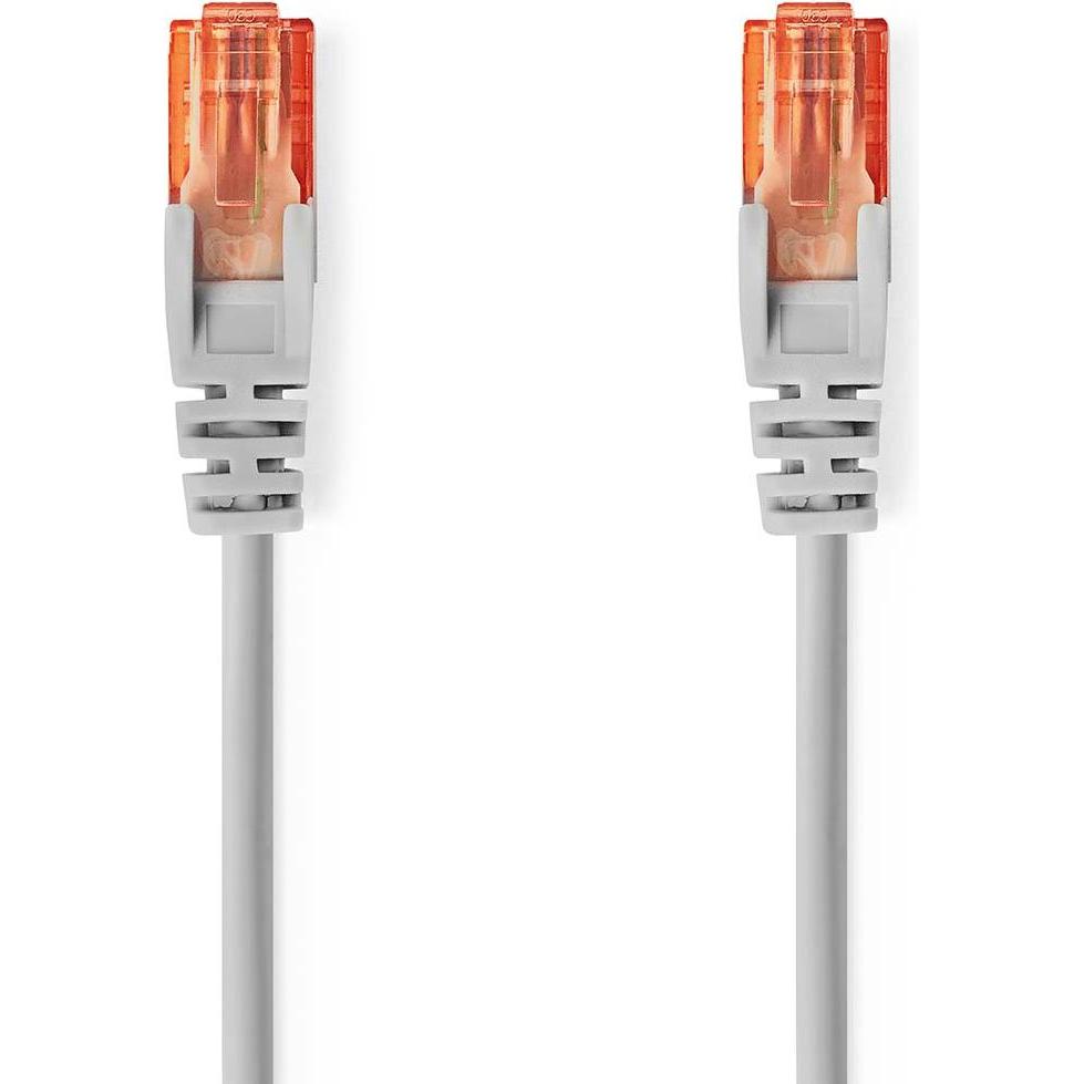 Nedis CAT6-Netzwerkkabel - RJ45 Stecker - RJ45 Stecker - U/UTP - 0.25 m - Verbindung - Rund - PVC - (U/UTP, CAT6, 0.25 m...