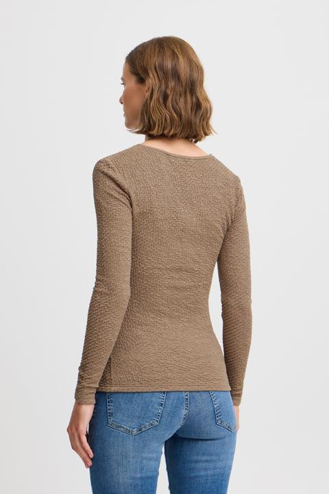 Actual product image B.young BYPOLI LS TSHIRT 20815316 (XS)