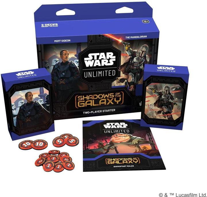 Image du produit FFG Star Wars : Unlimited Shadows of the Galaxy (Démarreur à deux joueurs) (Anglais)