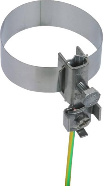 Dehn Earthing strap pipe clamp, for pipe-Ã˜ 26.9-60.3 mm