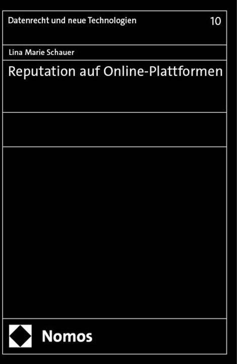 Immagine prodotto Reputation auf Online-Plattformen (Tedesco, Lina Marie Schauer, 2024)