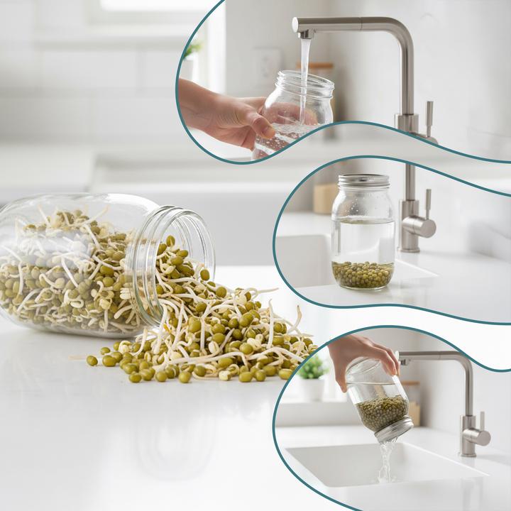 Immagine prodotto Relaxdays 2x barattoli germogli