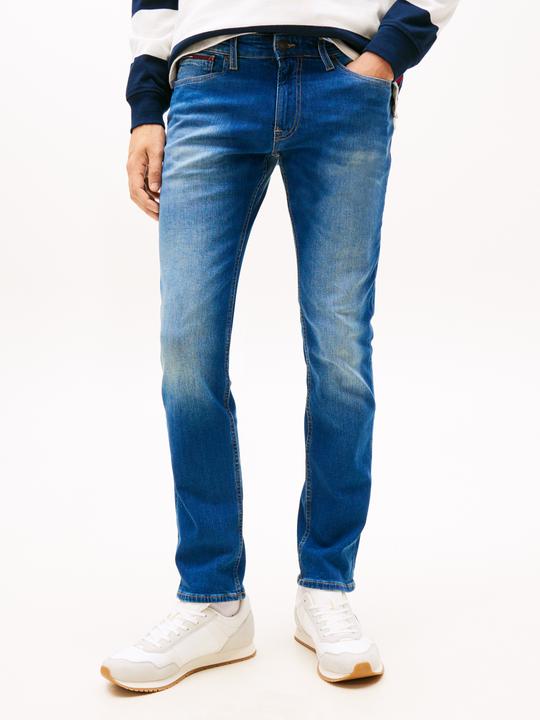 Actual product image Tommy Hilfiger Scanton Slim Fit wilson mid blue stretch (W30/L32)