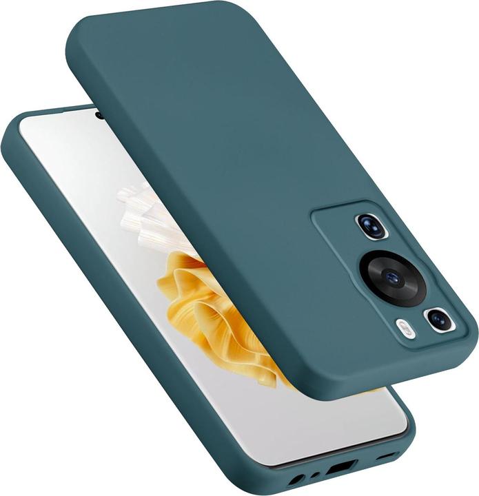 Image du produit Cadorabo Housse pour Huawei P60 Pro TPU avec protection liquide en silicone (Huawei P60 Pro)