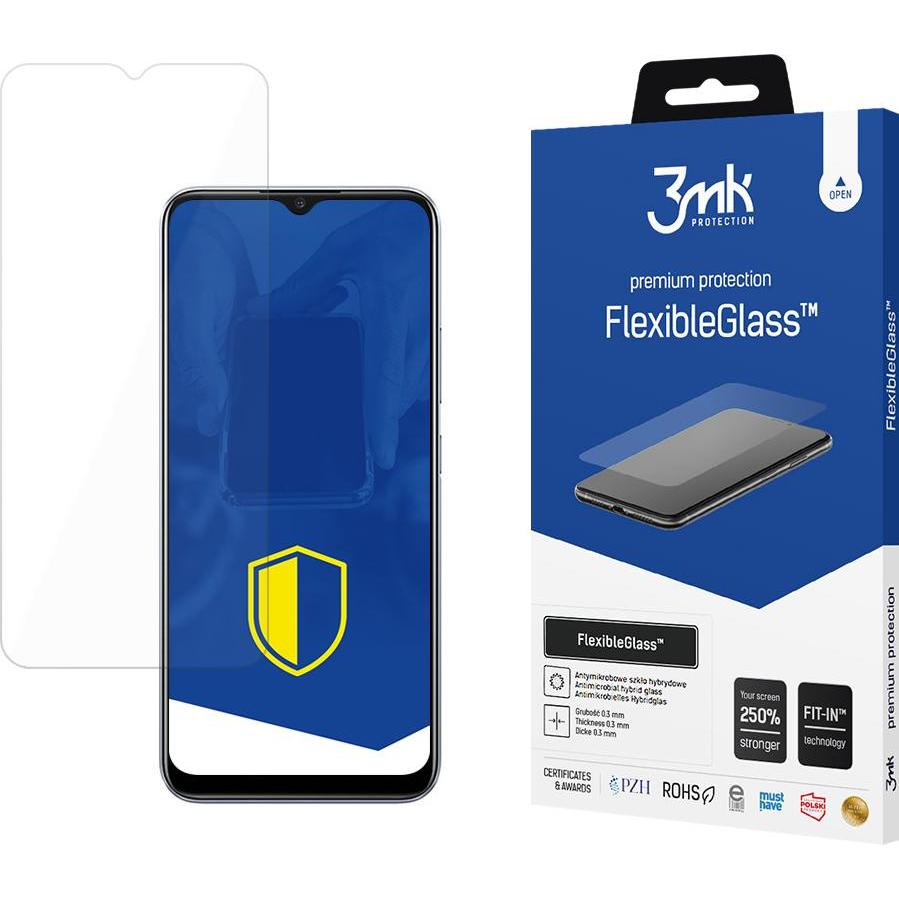 3MK FlexibleGlass Realme C12 Szkło Hybrydowe (1 Stück, Realme C12), Smartphone Schutzfolie