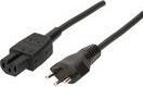 Actual product image Max Hauri GD apparatus cable H05RR-F3G1.0 type 12 / C15 (2 m)