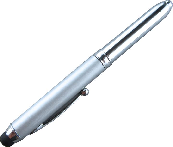 Produktbild PhoneLook Universal präzisions Stylus Touch-Pen für Touchscreens inkl. Kugelschreiber & LED 3 in 1