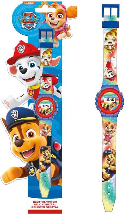 Immagine prodotto Kids Euroswan Orologio digitale Euroswan KE02 ECO (senza confezione di plastica) Paw Patrol PAW PATROL PW1 (Orologio digitale, 36 mm)