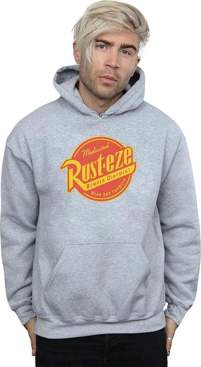Immagine prodotto Disney Cars Rust-Eze Logo Felpa con Cappuccio Uomo (XL)