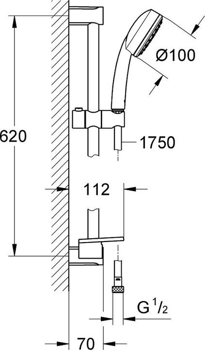 Produktbild Grohe Tempesta Cosmopolitan 100