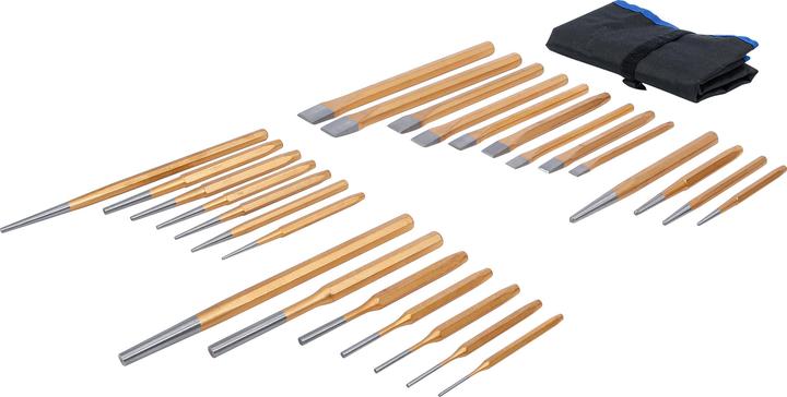 Produktbild BGS Meissel- und Durchschläger-Satz 28-tlg.