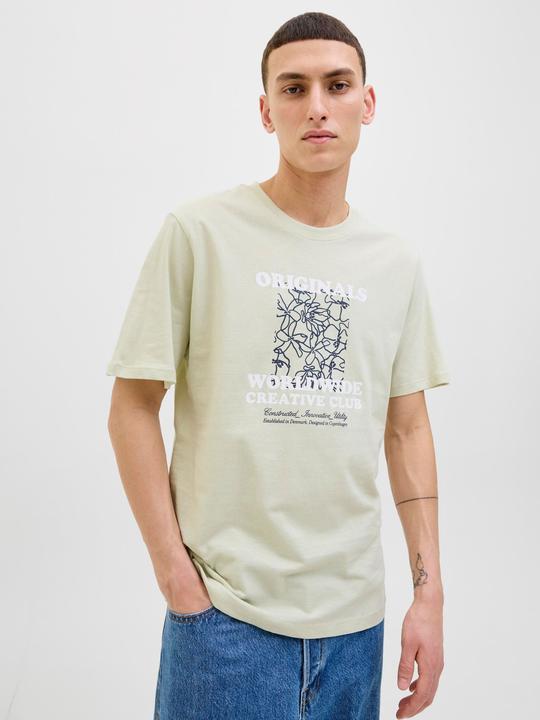 Produktbild Jack & Jones Gedruckt Rundhalsausschnitt T-shirt T-shirt (L)