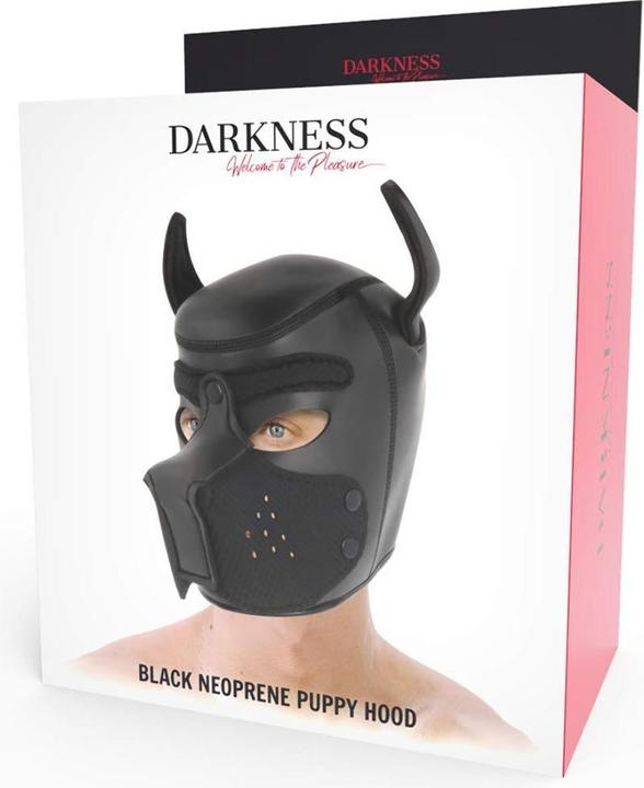 Immagine prodotto Darkness Maschera per cani "Puppy Hood" con museruola rimovibile