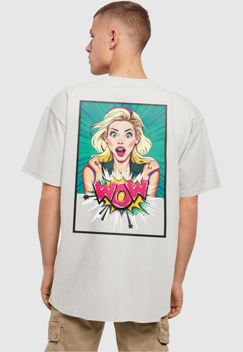 Produktbild Merchcode WOW Comic Heavy Oversized Tee - 116851 (S)