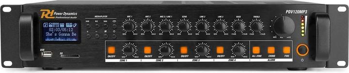 Produktbild Power Dynamics PDV120MP3 4-Zonen Mischer (Verstärker)