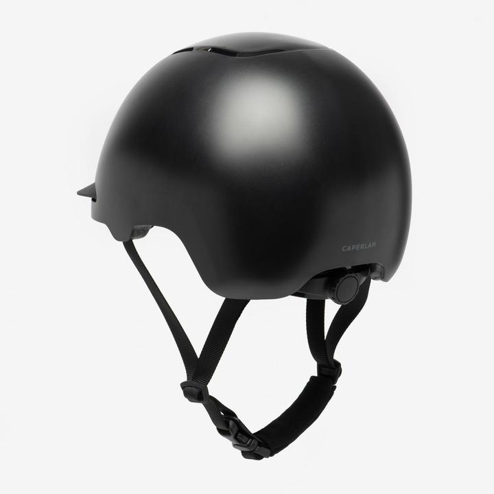 Actual product image Fouganza Reithelm CH100 Erwachsene/Kinder schwarz (59 cm)