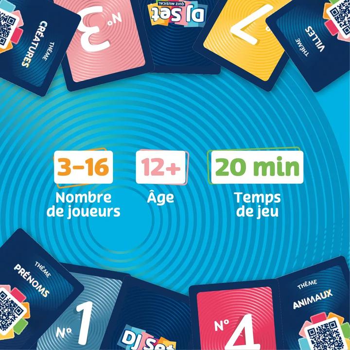 Image du produit OléMains! DJ Set - Quiz Musical (f) (Français, 3 - 16 Joueur)