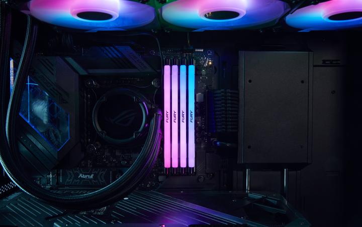 Image du produit Kingston FURY Renegade RGB (2 x 32GB, 6400 MHz, RAM DDR5, DIMM)