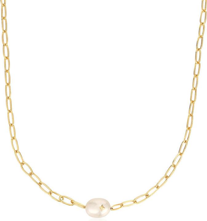 Immagine prodotto Ania Haie N043-05G Collana da donna Pearl Power, regolabile (Argento 925, 40 - 45 cm)