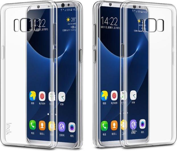 Actual product image Imak Crystal clear TPU plastic shell (Samsung Galaxy S8+)