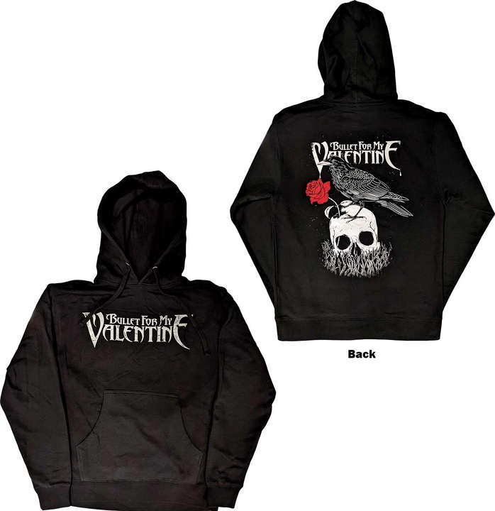 Produktbild Bullet For My Valentine Logo & Raven (Hoodie) (XL)