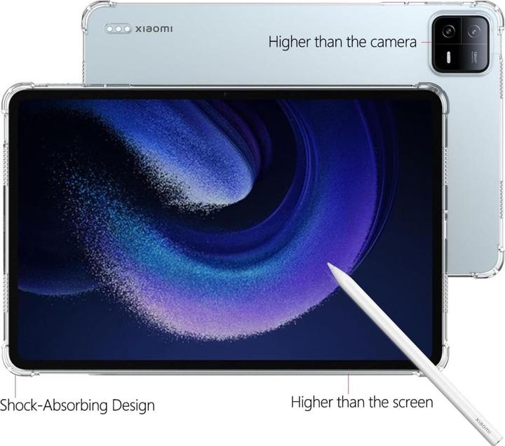 Image du produit Screenguard Housse Xiaomi Pad 6 Crystal Soft Airbag Bumper (Xiaomi Pad 6)