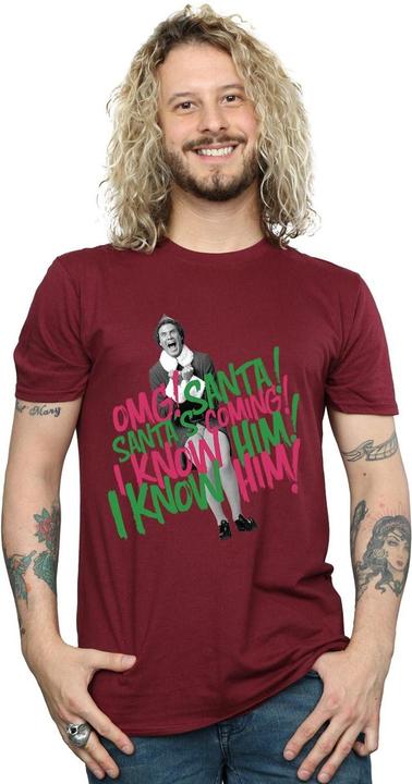 Produktbild Elf Santa's Coming TShirt (M)