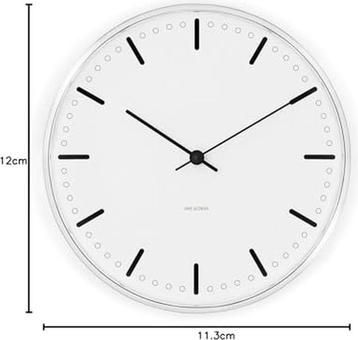 Immagine prodotto Rosendahl Orologio da parete Arne Jacobsen City Hall (16 cm)