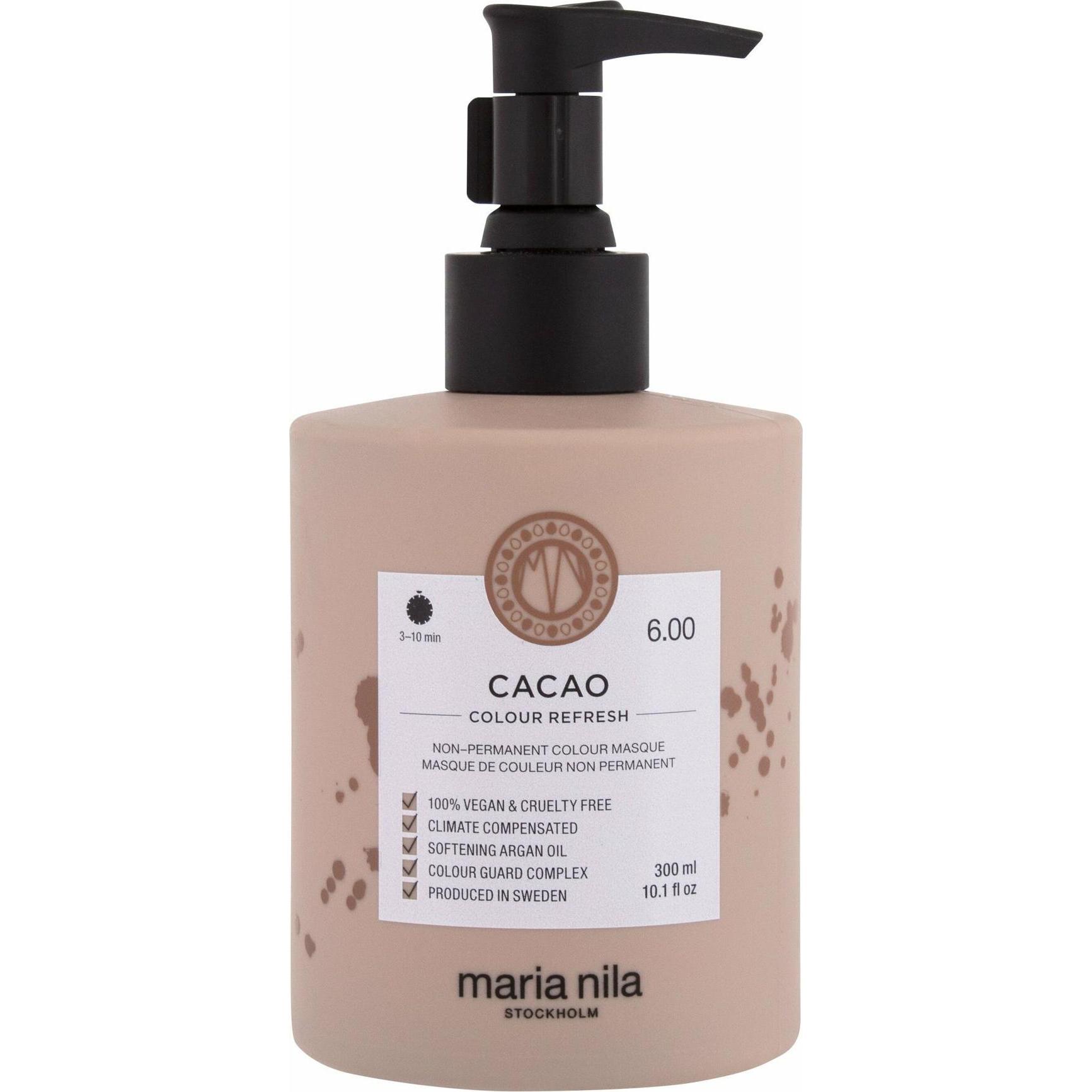 Maria Nila, Haarmaske, Colour Refresh Cacao 6.00 (300 ml)