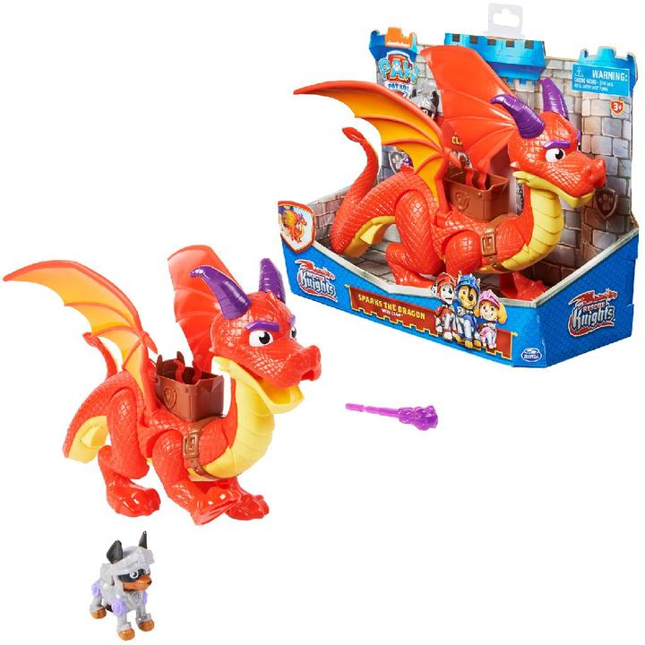 Produktbild Spin Master Paw Patrol Knights Sparks der Drache and Claw