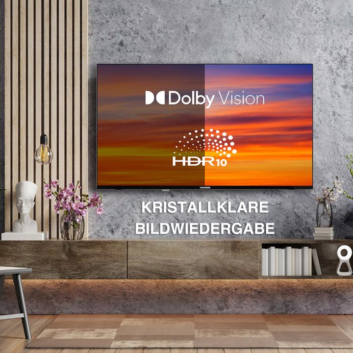 Produktbild Telefunken 55 Zoll Fernseher Fire TV (4K UHD Smart TV, HDR Dolby Vision, Dolby Atmos, Triple-Tuner) (55", LED, 4K, 2024)