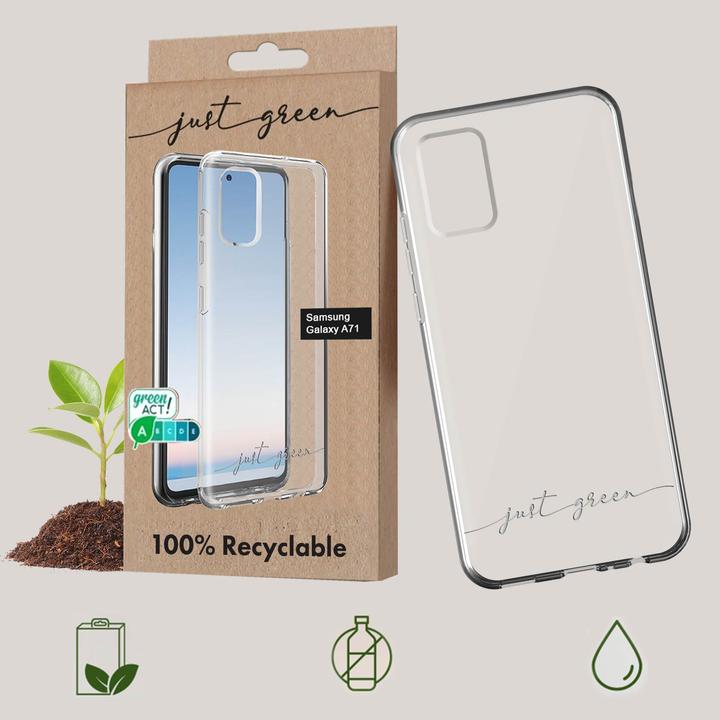 Actual product image Bigben 100% Biodegradable Cell Phone Case Series (Samsung Galaxy A71)