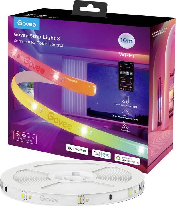 Actual product image Govee Stripe Light S (RGBIC, 1000 cm, Indoor)