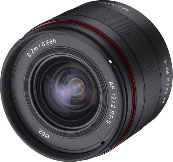 Actual product image Samyang AF 12mm F2.0 Canon RF-S (Canon RF-S, APS-C / DX)