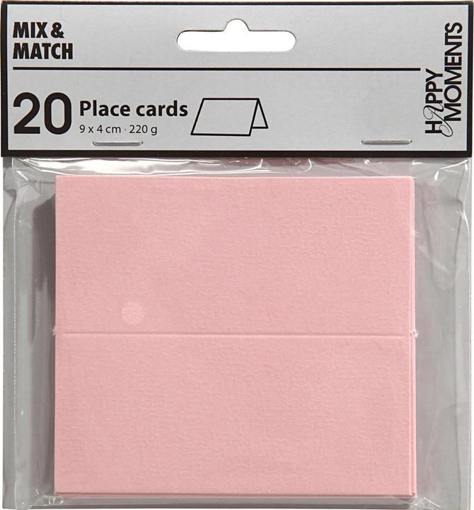 Produktbild Creativ Company Namenskarten Hellrot, 20 Stk. (20 Stk.)