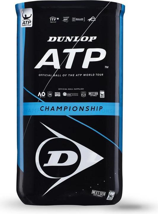 Immagine prodotto Dunlop set di 2 bi di 4 palle da tennis atp championship